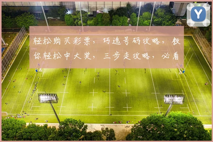 轻松购买彩票，巧选号码攻略，教你轻松中大奖，三步走攻略，必看